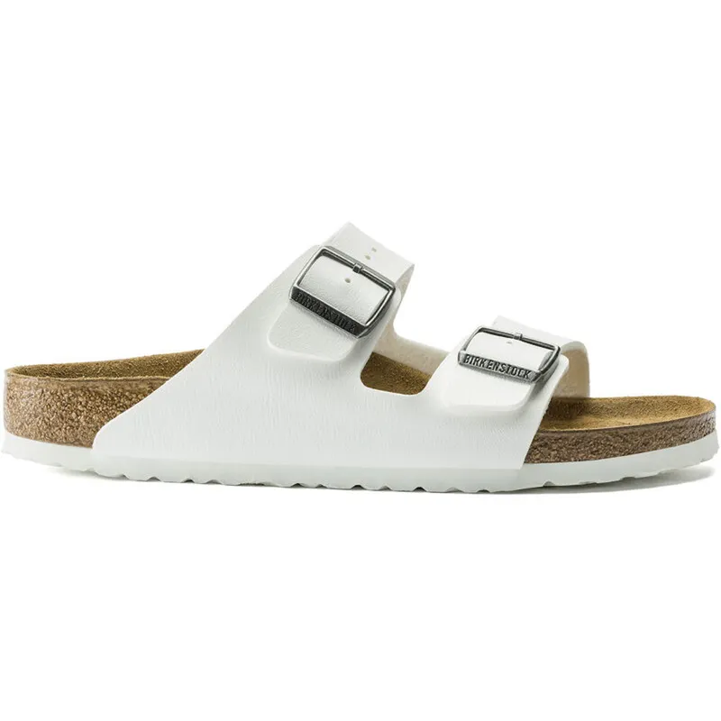 Birkenstock Arizona Birko-Flor White (Women’s) (552681)