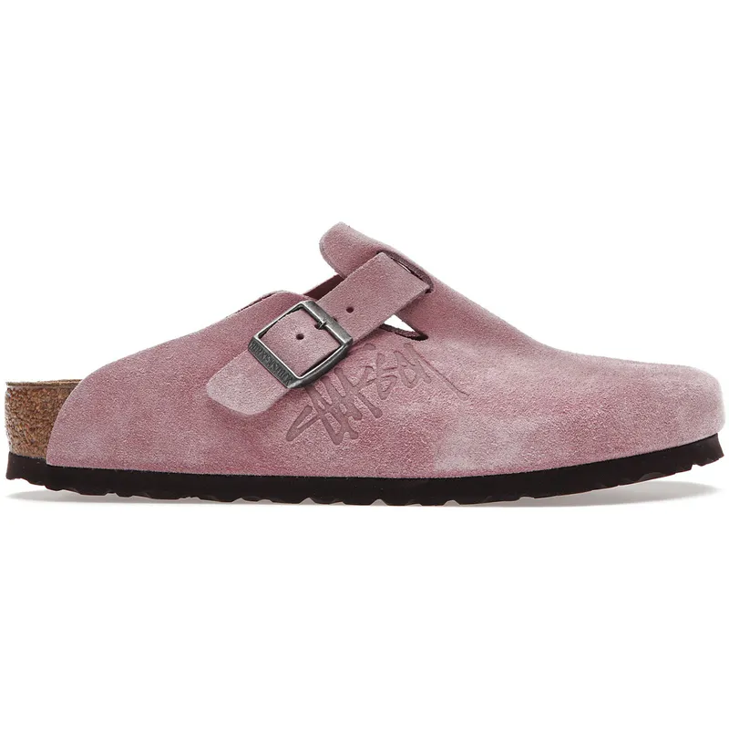 Birkenstock Boston Clog Stussy Dusty Pink (2021) (1022971)