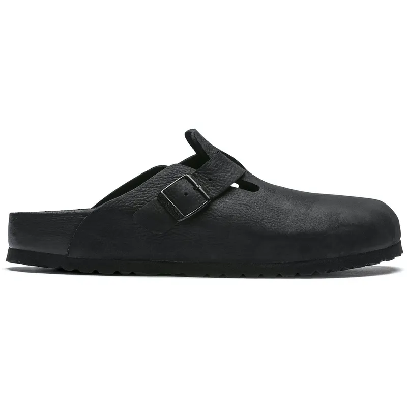 Birkenstock Boston Leather Triple Black (1014420/1014421)