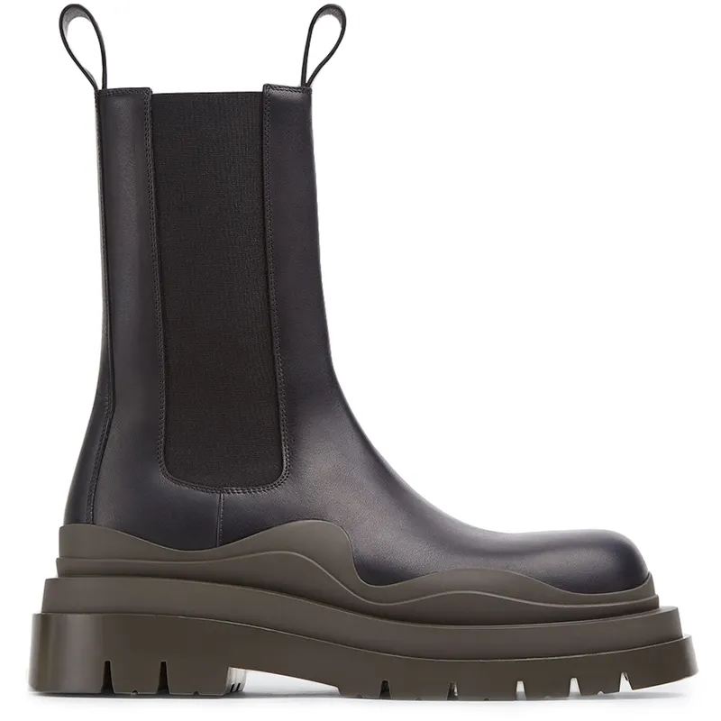 Bottega Veneta Tire Boot High Black Camping (630284VBS501291)