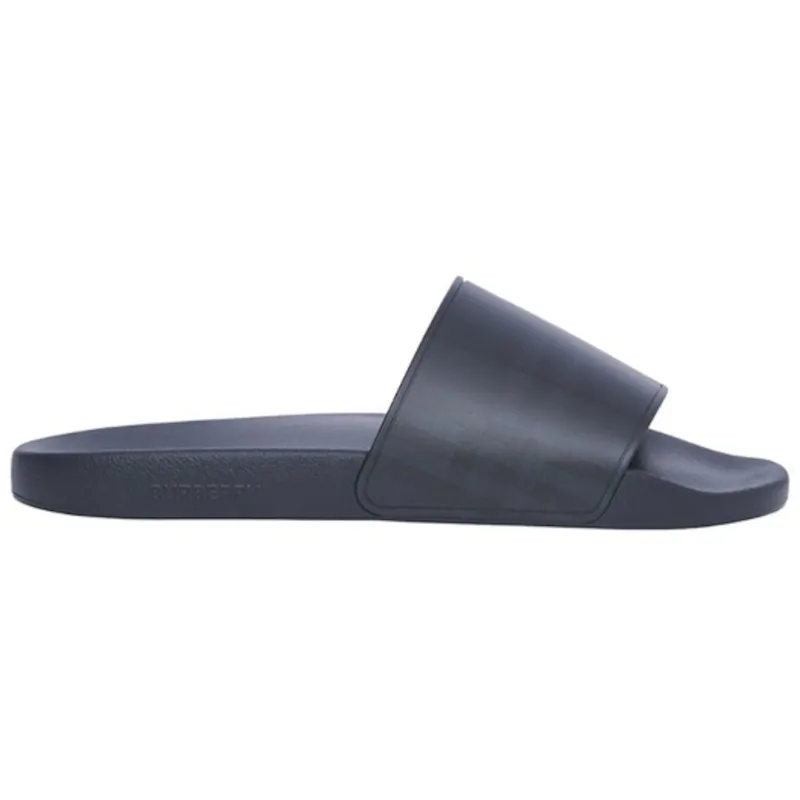Burberry Embossed Logo Slides Dark Blue (80415031)