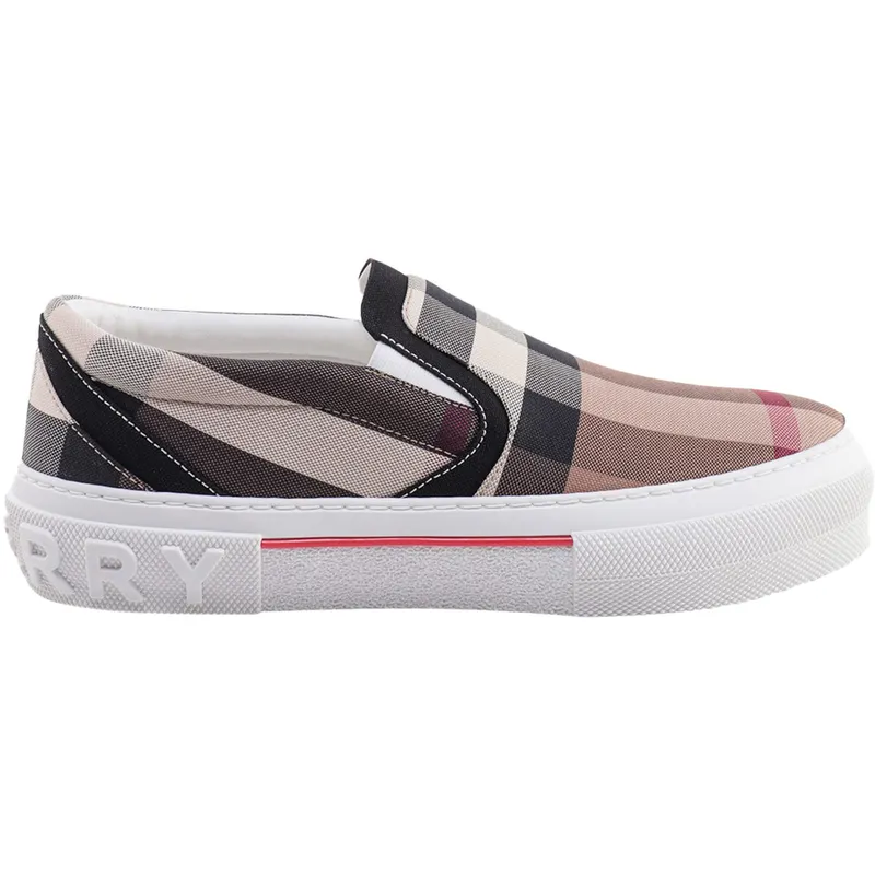 Burberry Exaggerared Check Slip On Birch Brown (80567621)