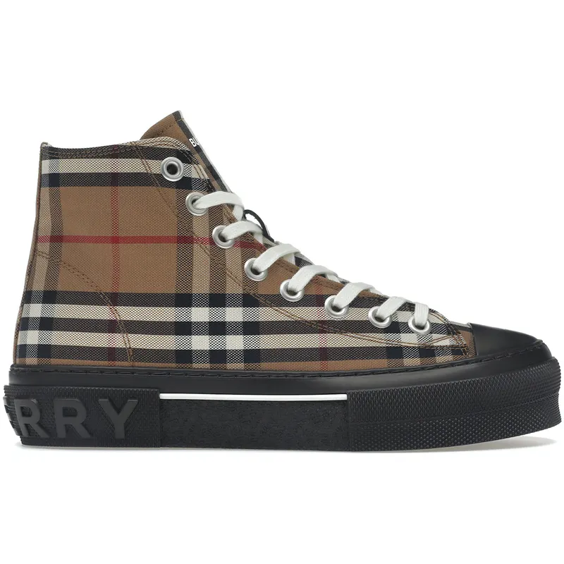 Burberry Vintage Check High Top Birch Brown (80556611)