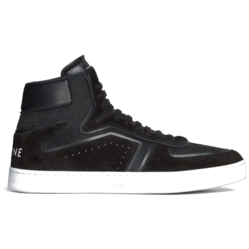 Celine CT-01 Z Trainer High Top Sneakers Black (342813633C-38NO)