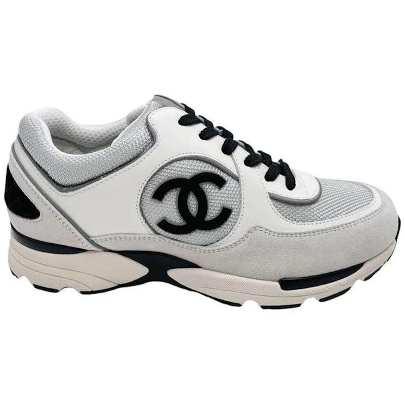 Chanel CC Logo Trainer White Leather (G39066 Y55827 K4290)