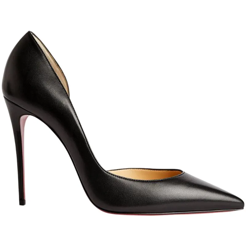 Christian Louboutin Iriza 100mm Pump Black Nappa Leather (3160523BK01)
