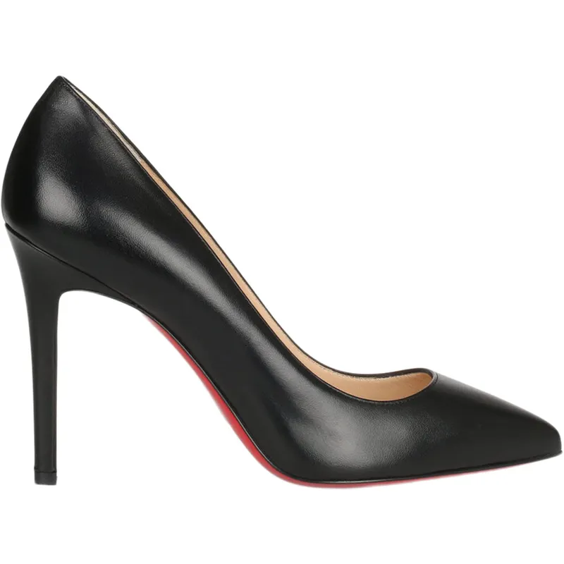 Christian Louboutin Pigalle 100mm Pump Black Leather (3160520BK01)