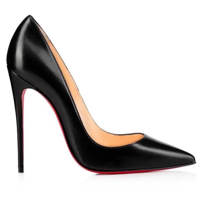 Christian Louboutin So Kate 120mm Pump Black Nappe Leather (3160759BK01)