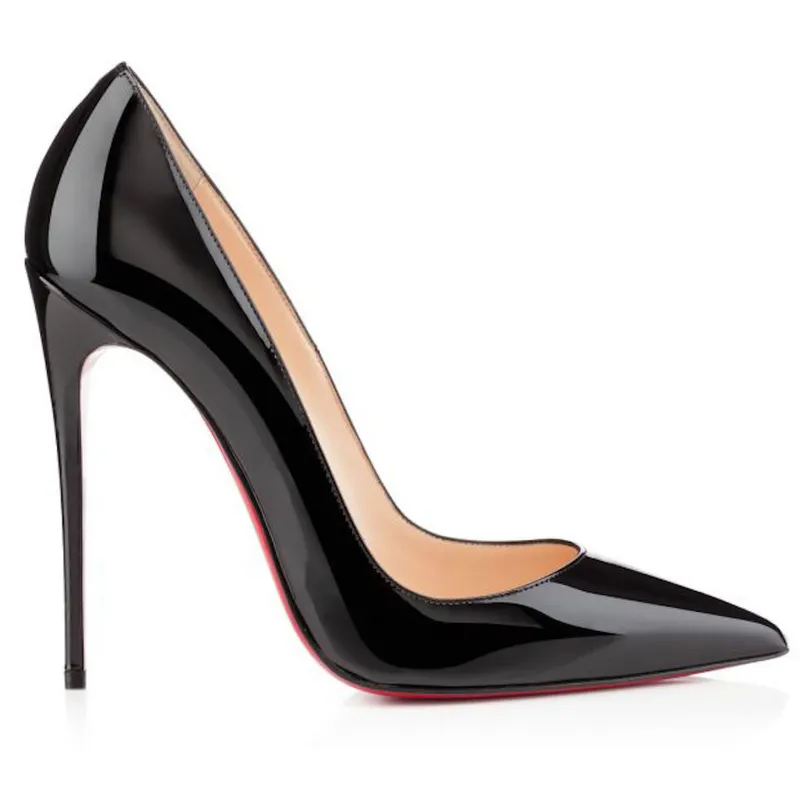 Christian Louboutin So Kate 120mm Pump Black Patent Leather (3130694BK01)