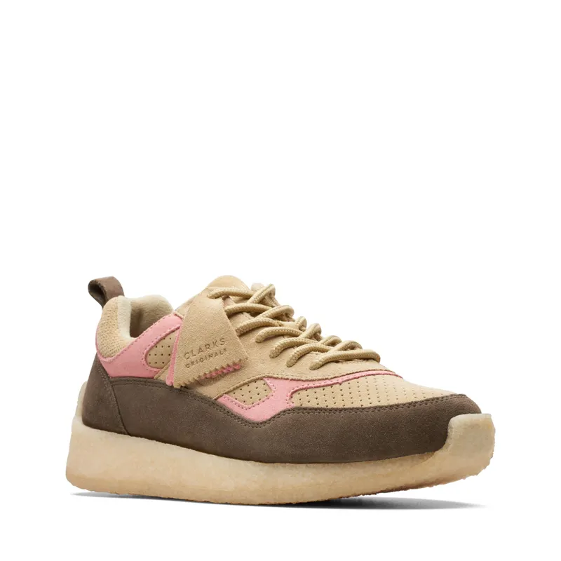 Clarks Lockhill Ronnie Fieg 8th Street Dark Brown Peach (26170102)
