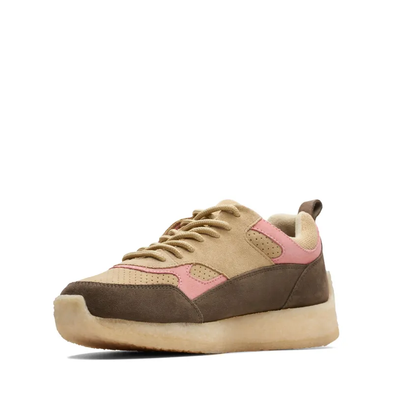 Clarks Lockhill Ronnie Fieg 8th Street Dark Brown Peach (26170102)