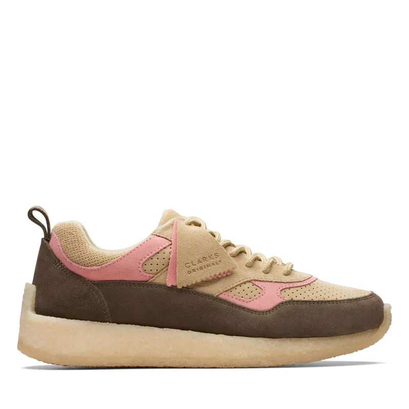 Clarks Lockhill Ronnie Fieg 8th Street Dark Brown Peach (26170102)