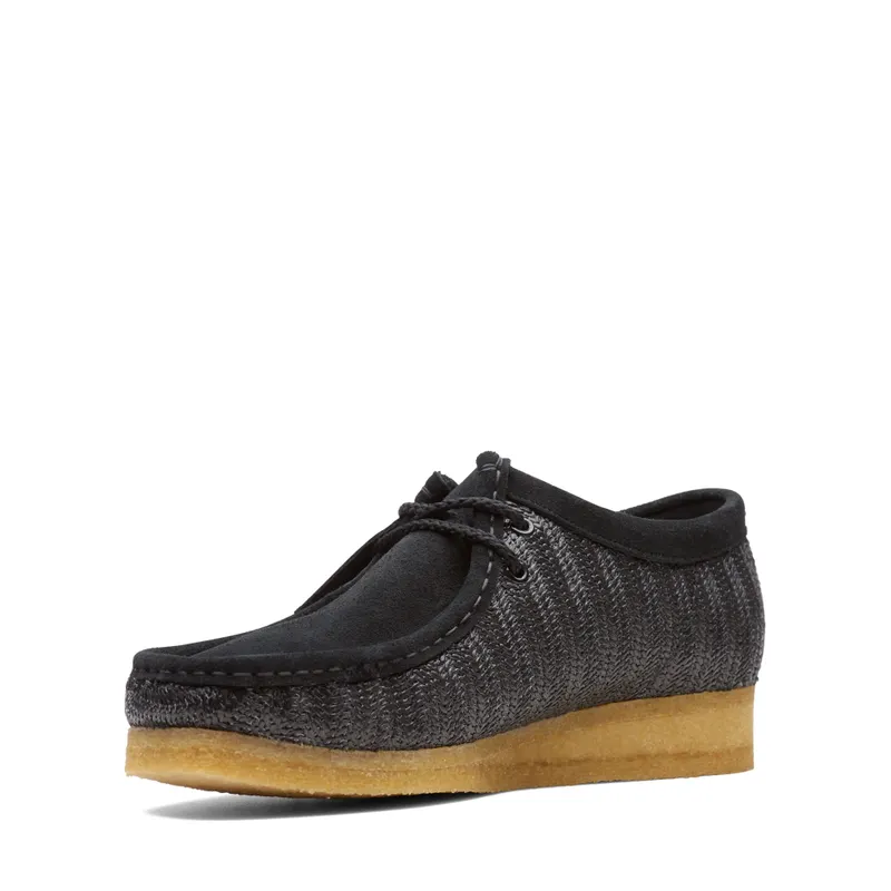 Clarks Originals Wallabee Black Raffia Txt (26165512)