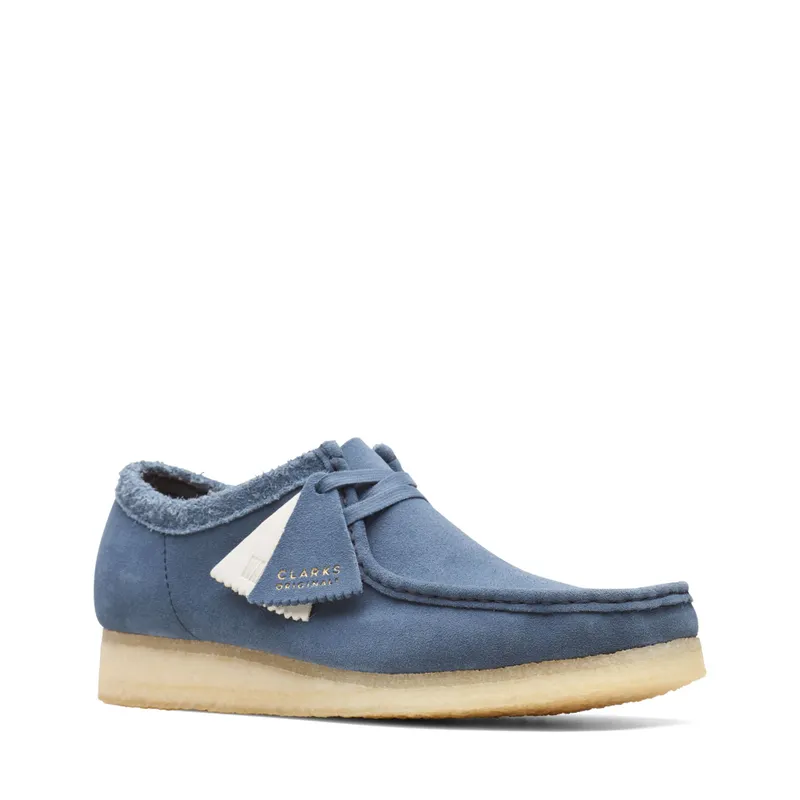 Clarks Originals Wallabee Blue Suede (26166306)