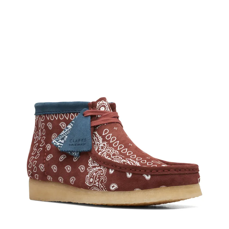 Clarks Originals Wallabee Boot Brick Paisley (26168826)