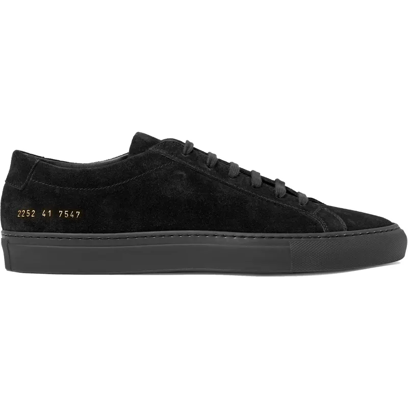Common Projects Original Achilles Suede Black (2252 XX 7547)