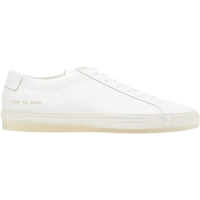 Common Projects Original Achilles White Translucent Sole (2264 XX 0506)