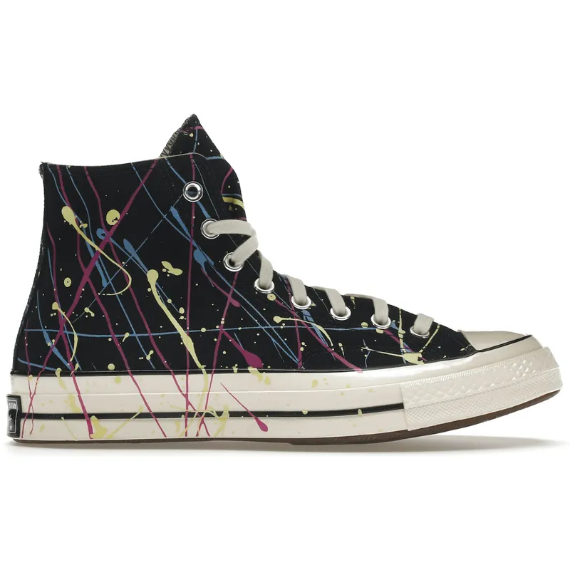 Converse Chuck Taylor All-Star 70 Hi Archive Paint Splatter Black (170801C)