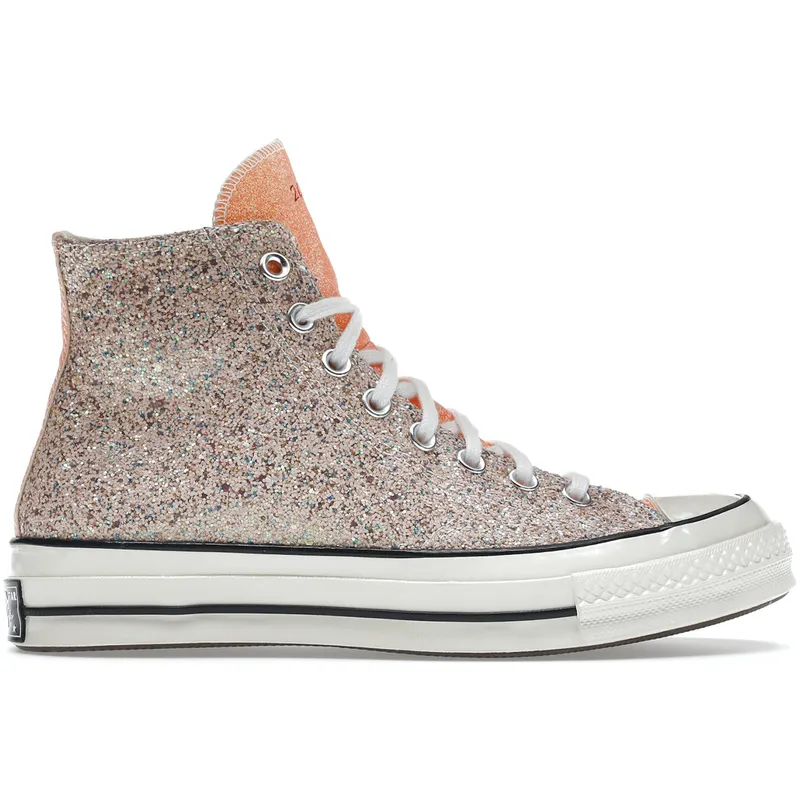 Converse Chuck Taylor All-Star 70 Hi JW Anderson Glitter Pink Orange (164695C)