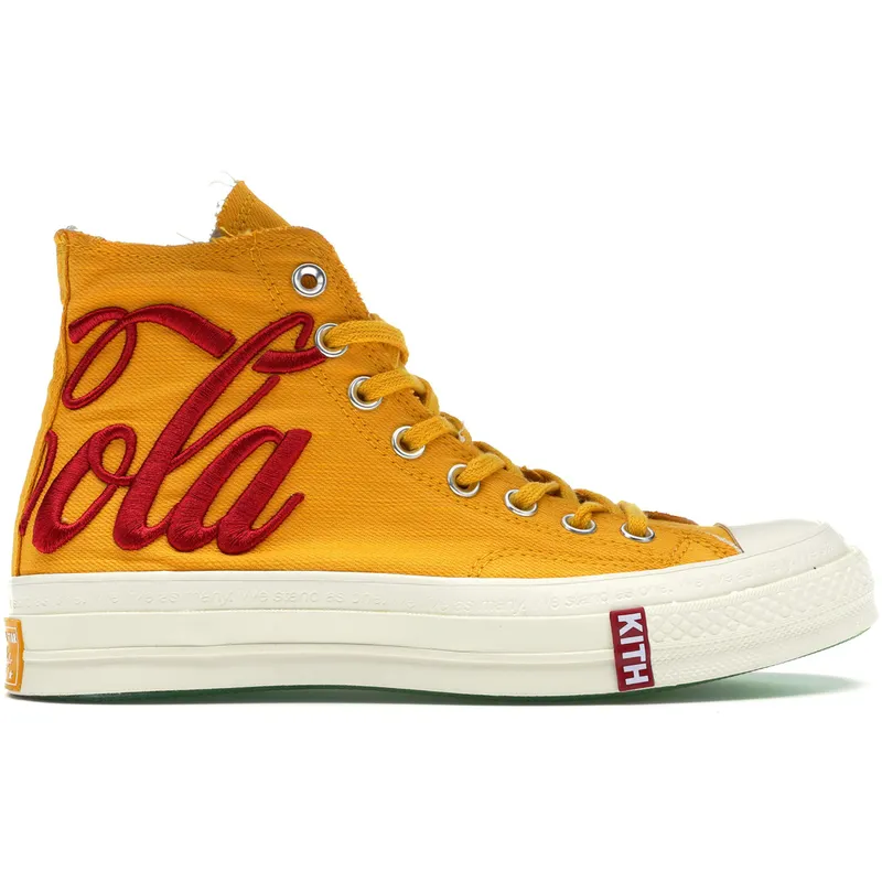 Converse Chuck Taylor All-Star 70 Hi Kith x Coca Cola Yellow (162985C)