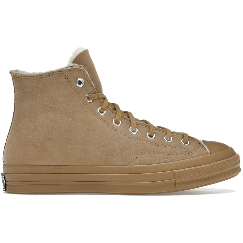 Converse Chuck Taylor All-Star 70 Hi Shearling Iced Coffee (166318C)