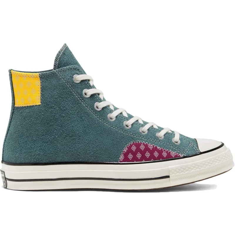 Converse Chuck Taylor All-Star 70 Hi Twisted Prep Faded Spruce Amarillo (166853C)