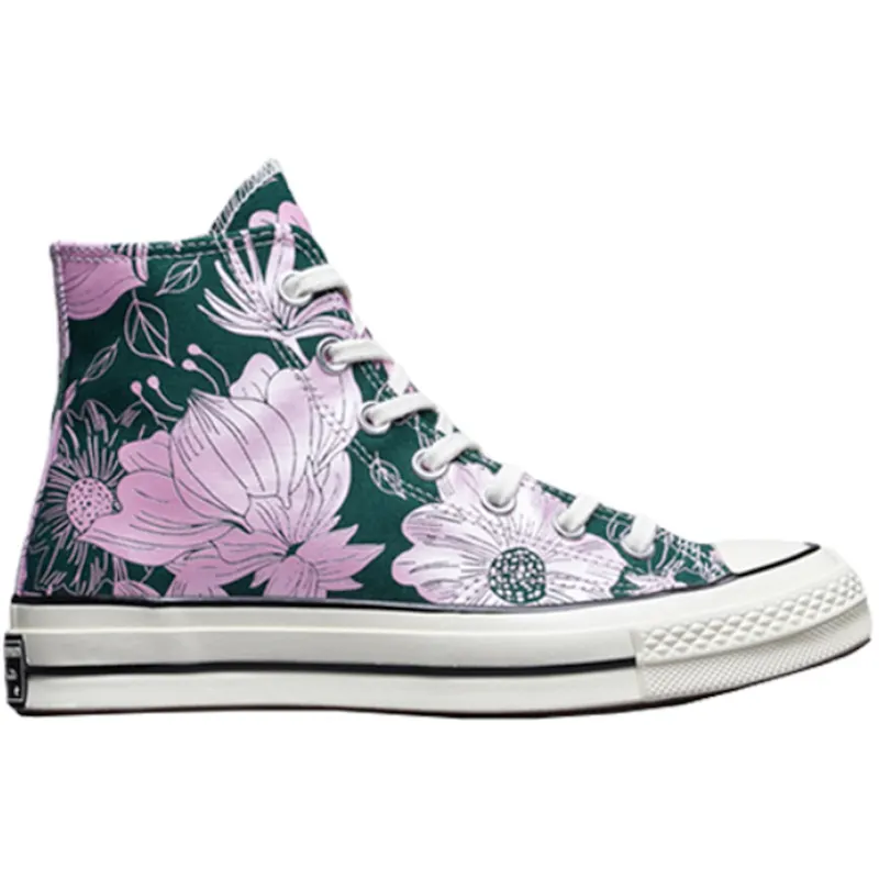 Converse Chuck Taylor All-Star 70 Hi Vintage Floral Midnight Pink Glaze (Women’s) (569237C)