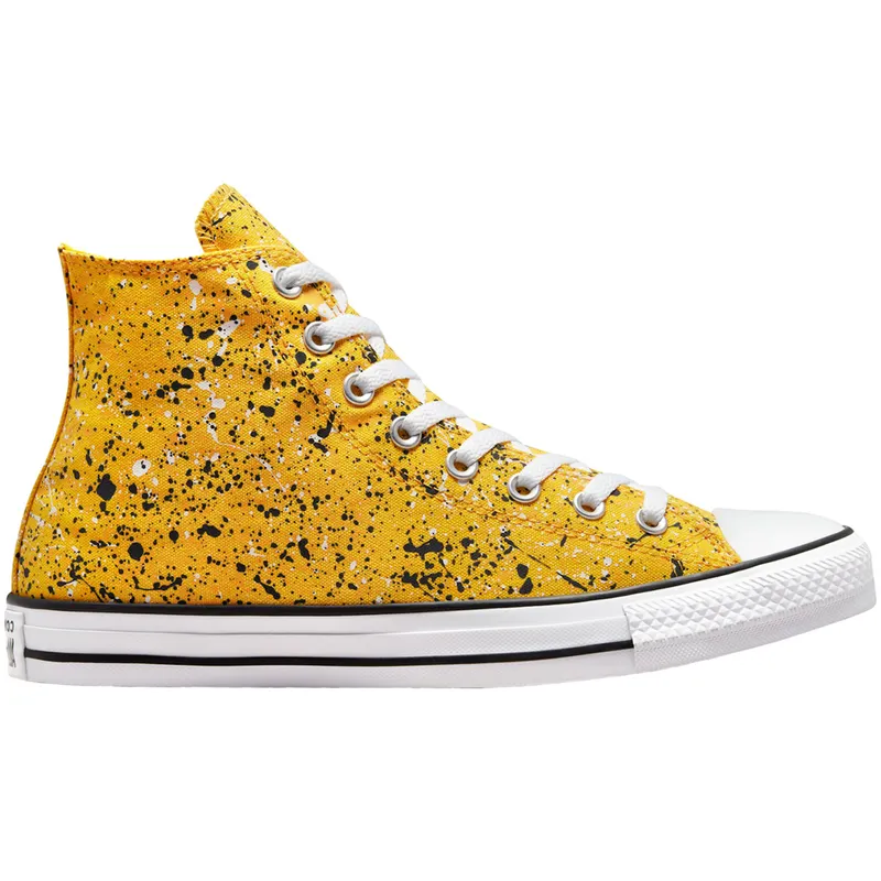 Converse Chuck Taylor All-Star Hi Archive Paint Splatter Amarillo Yellow (A00467F)