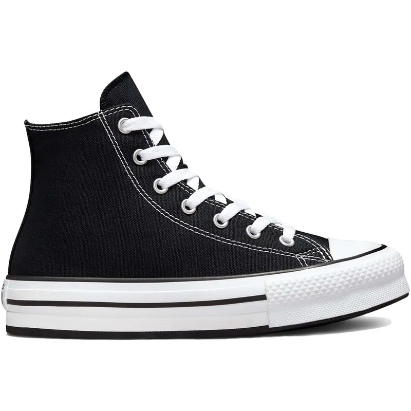 Converse Chuck Taylor All-Star Hi Lift Platform Black (GS) (272855F)