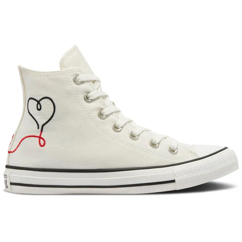Converse Chuck Taylor All-Star Hi Made with Love White (171159F)