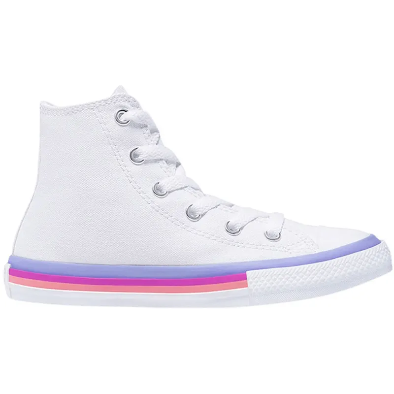 Converse Chuck Taylor All-Star Hi White Twilight Pulse (670976F)