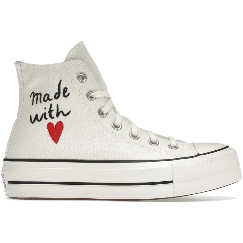 Converse Chuck Taylor All-Star Lift Hi Made With Love (Women’s) (571119C)
