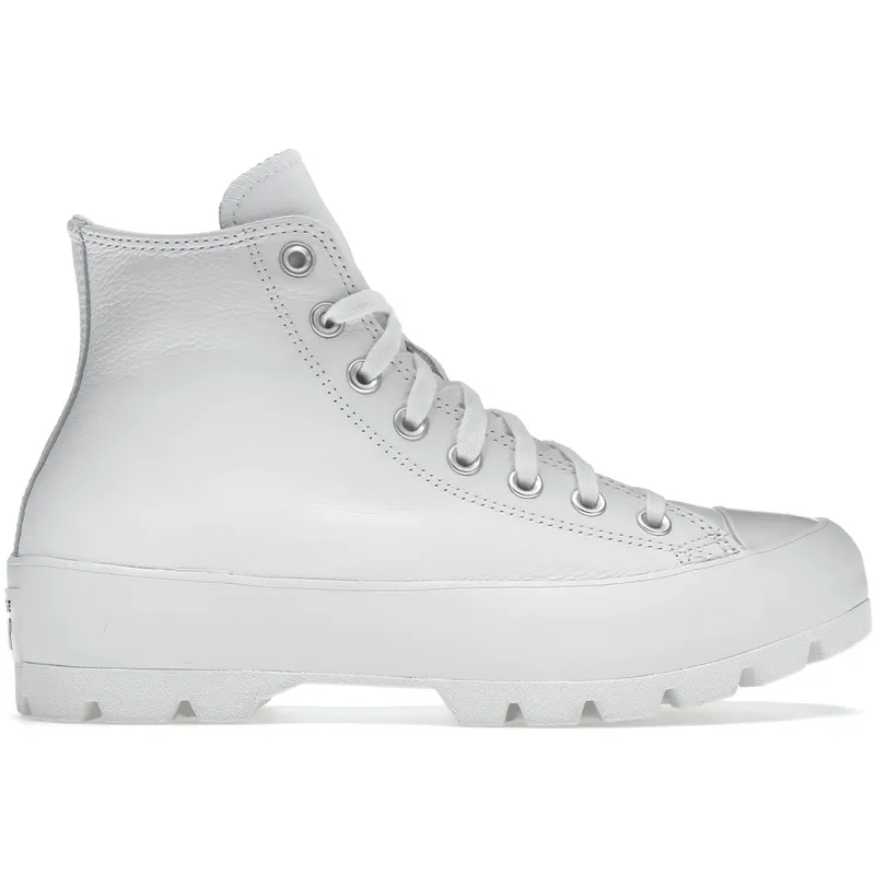 Converse Chuck Taylor All-Star Lugged Leather Triple White (Women’s) (567165C)