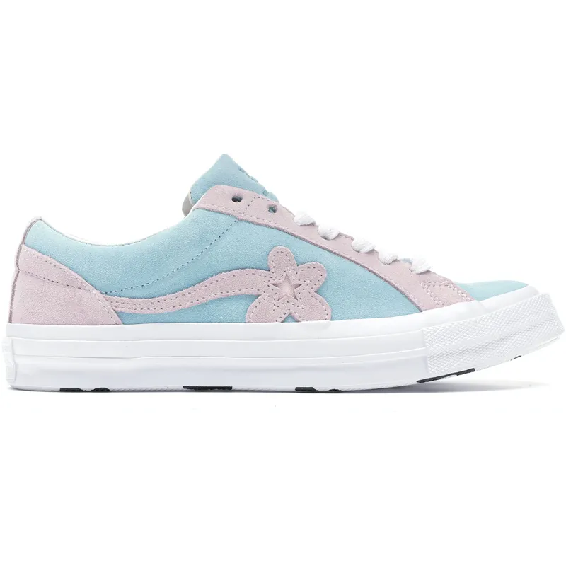 Converse One Star Ox Tyler the Creator Golf Le Fleur Light Blue Pink (162127C)