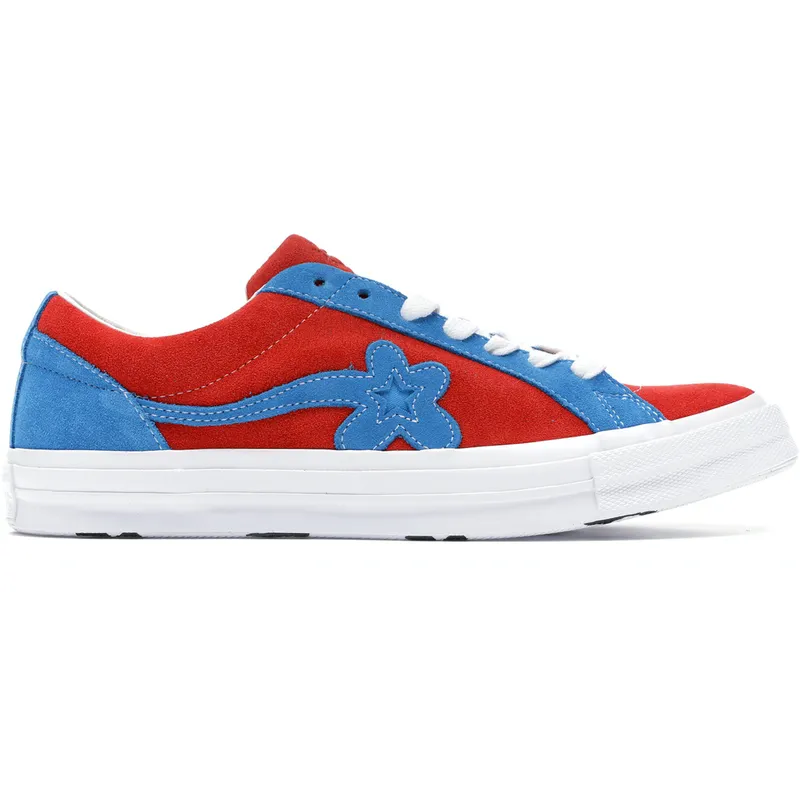 Converse One Star Ox Tyler the Creator Golf Le Fleur Red Blue (162126C)