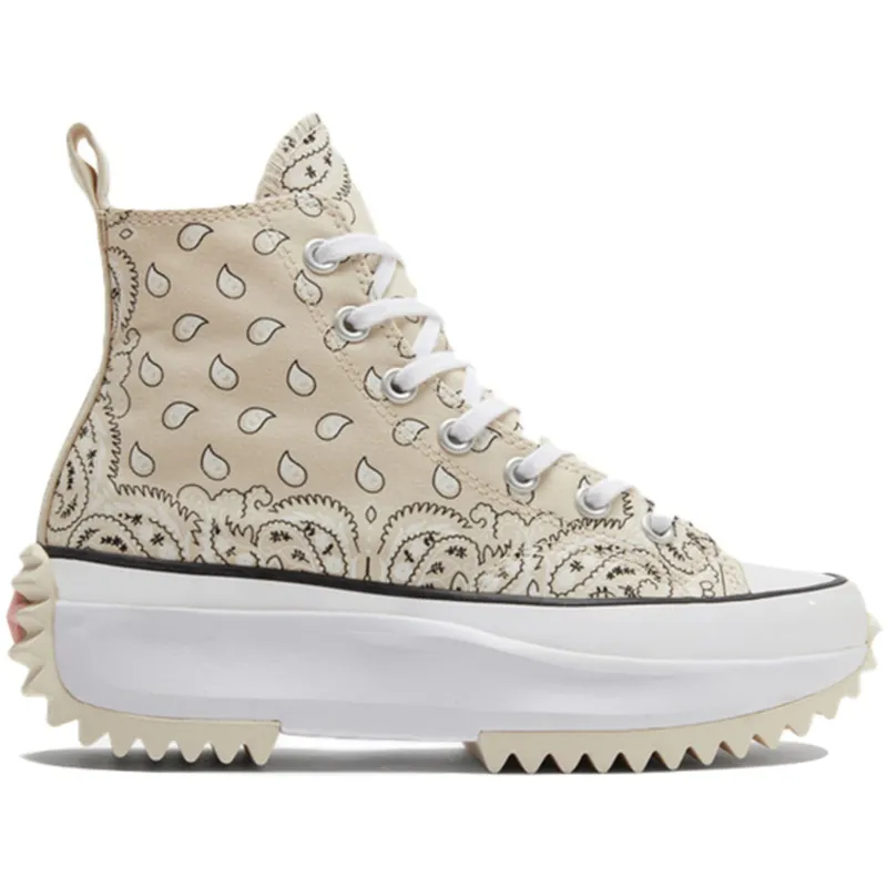 Converse Run Star Hike Hi Paisley Beige (Women’s) (171941C)