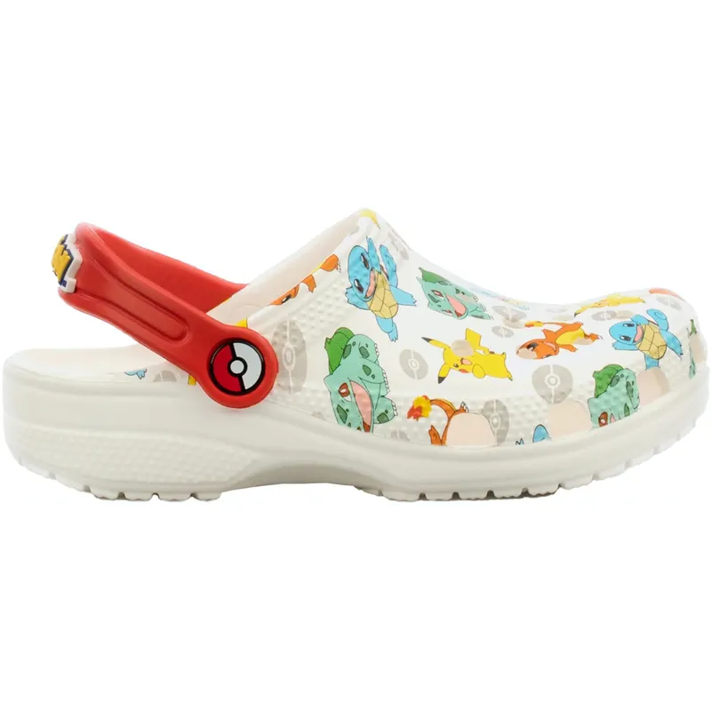 Crocs Classic Clog Pokemon White (GS) (207739-94S)