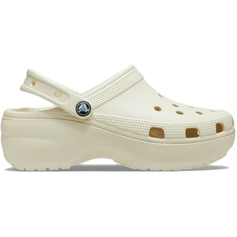 Crocs Classic Platform Clog Bone (Women’s) (206750-2Y2)