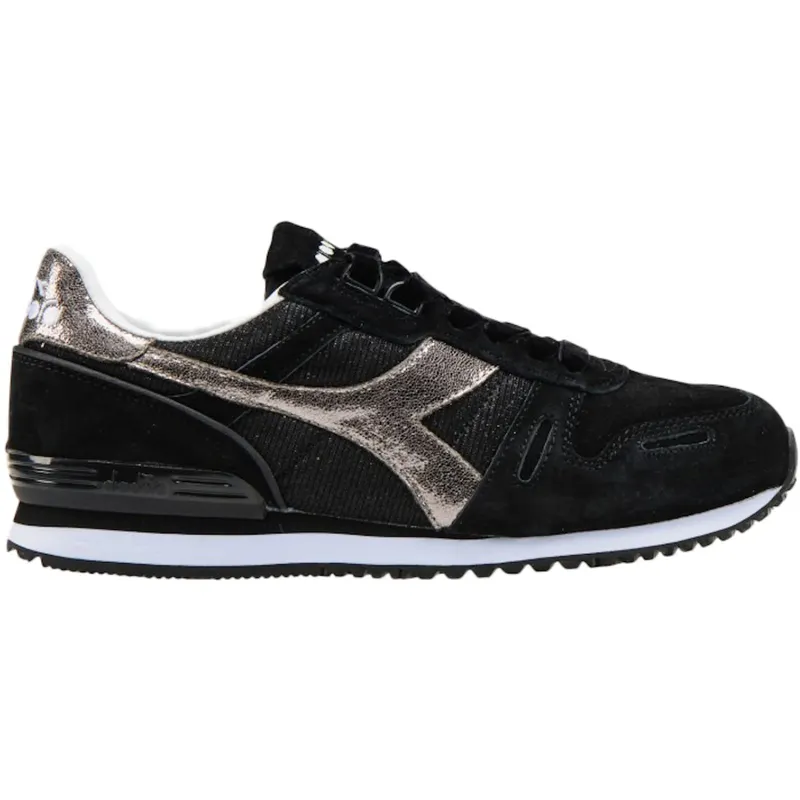 Diadora Titan Black Metallic Silver (Women’s) (173699 80013)