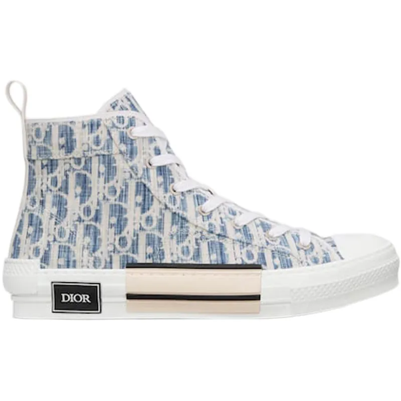 Dior B23 High Blue Oblique Kasuri Jacquard (3SH118ZLA_H560)