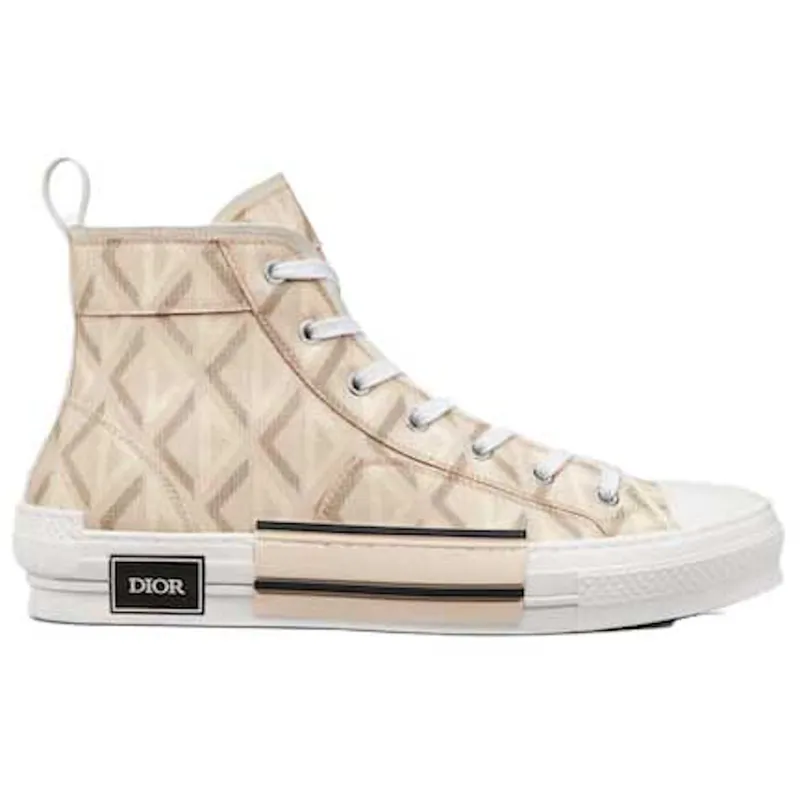 Dior B23 High Top Natural CD Diamond (3SH118ZPP_H169)