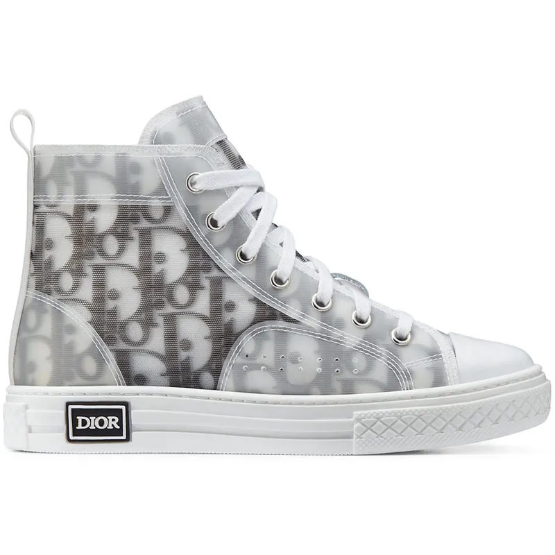 Dior B23 High White Black Dior Oblique (Kids) (0SBS21SHOA_Y43I)