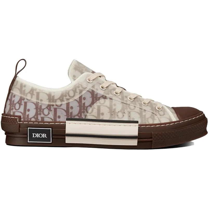 Dior B23 Low Coffee Oblique Canvas (3SN249ZMK_H761)