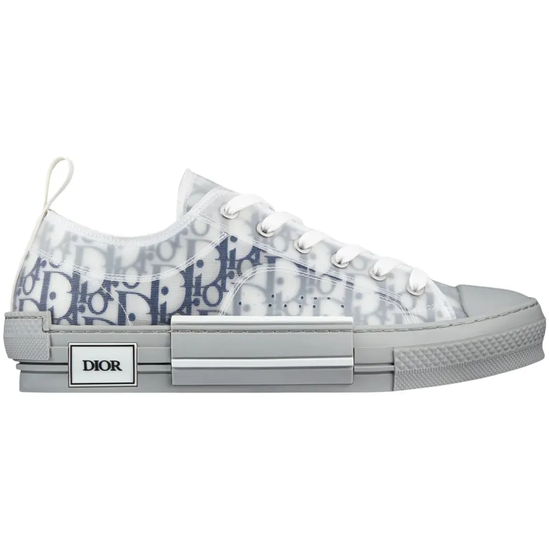 Dior B23 Low White Navy Oblique (3SN249YNT_H568)