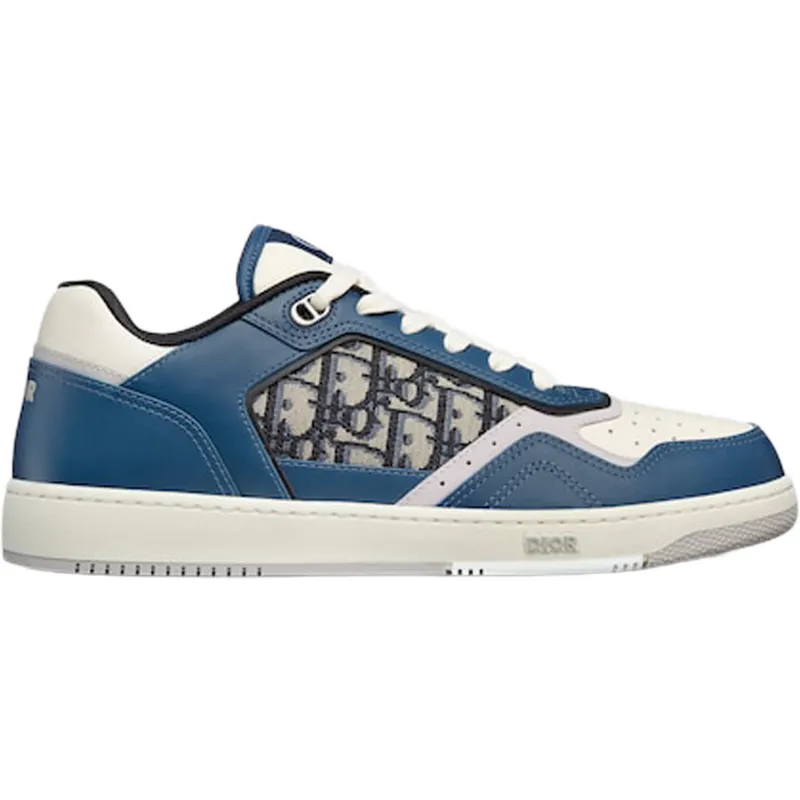 Dior B27 Low Blue Cream Dior Gray Beige Black Dior Oblique Jacquard (3SN272ZIR_H568)