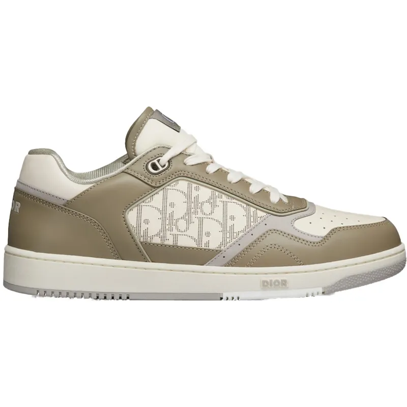 Dior B27 Low-Top Khaki Cream Calfskin (3SN272ZIJ_H610)