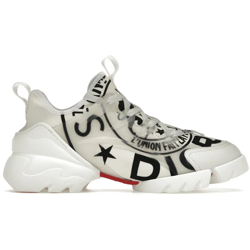 Dior D-Connect White Black Dior Union Print (Women’s) (KCK307DMN_S03W)