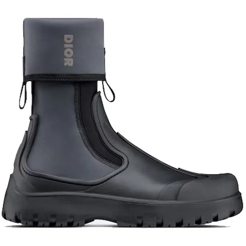 Dior Garden Ankle Boot Black (3BO308ZUR_H968)