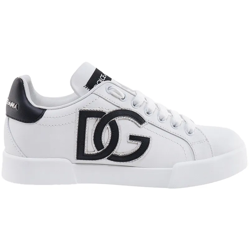 Dolce & Gabbana Portofino White Black (Women’s) (CK1545AC33089697)
