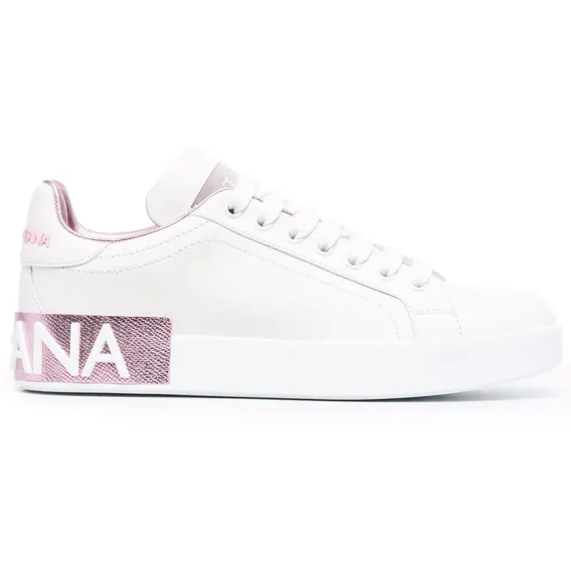 Dolce & Gabbana Portofino White Metallic Pink (Women’s) (CK1544AX61587587)